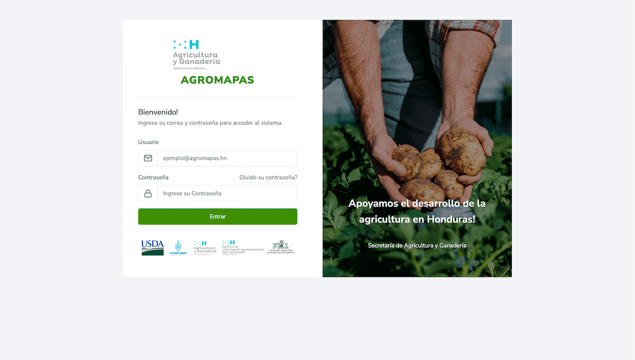 Agromapas Cartographic Viewer